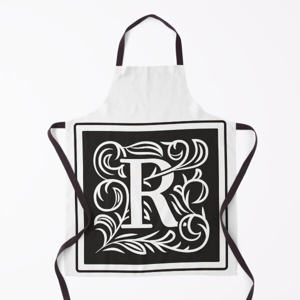 Item preview, Art Nouveau Letter R, Monogram Letter Ornament, Ornamental Letter R, Art Deco designed and sold by PROMEN Creativity.