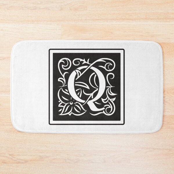 Item preview, Art Nouveau Letter Q, Monogram Letter Ornament, Ornamental Letter Q, Art Deco designed and sold by PROMEN Creativity.
