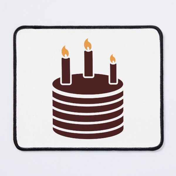Item preview, Birthday Cake With Candle designed and sold by KRStyleClub.