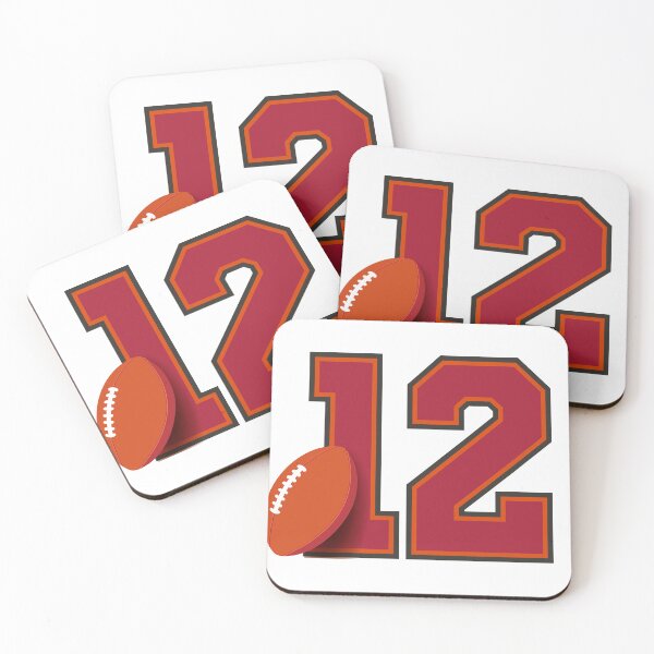 Item preview, Brady #12 Football Monogram designed and sold by esgomes.