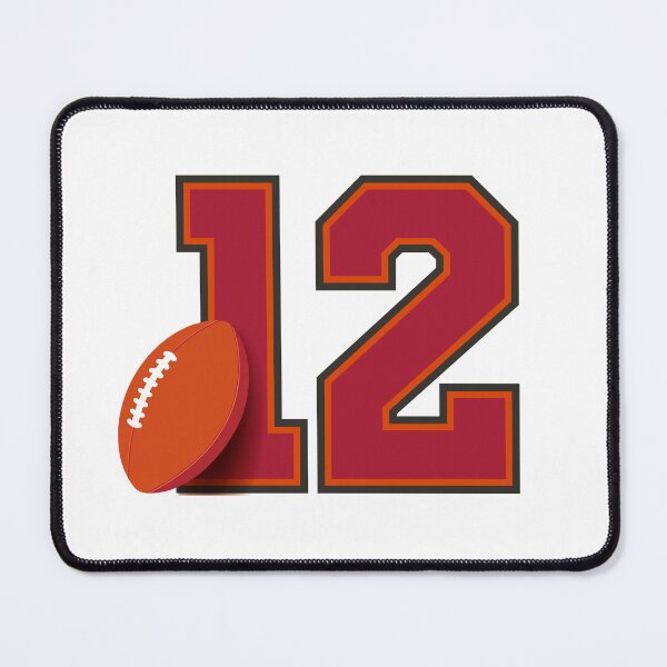 Item preview, Brady #12 Football Monogram designed and sold by esgomes.
