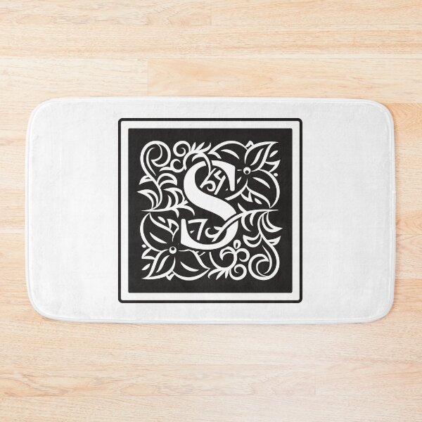Item preview, Art Nouveau Letter S, Monogram Letter Ornament, Ornamental Letter S, Art Deco designed and sold by PROMEN Creativity.