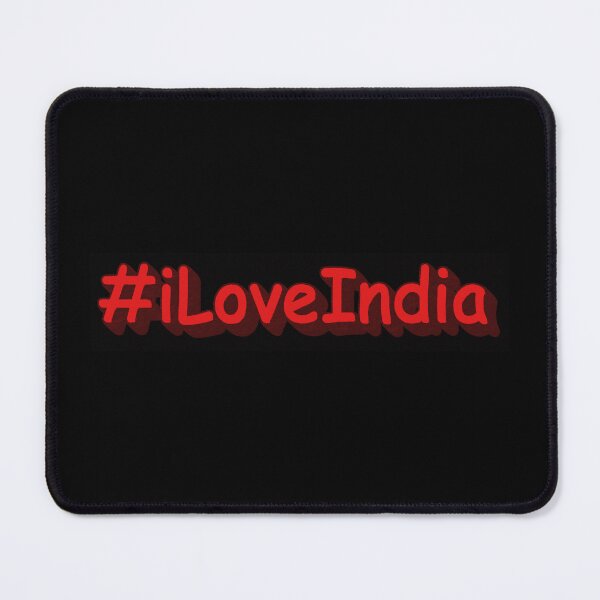 Item preview, "#iLoveIndia" Cute Design. Buy Now designed and sold by Health And Fitness Posts e-Store.