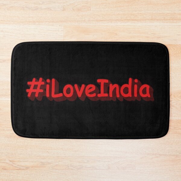 Item preview, "#iLoveIndia" Cute Design. Buy Now designed and sold by Health And Fitness Posts e-Store.