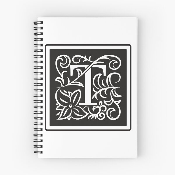 Item preview, Art Nouveau Letter T, Monogram Letter Ornament, Ornamental Letter T, Art Deco designed and sold by PROMEN Creativity.