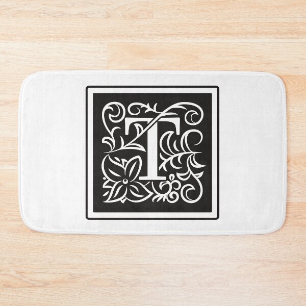 Item preview, Art Nouveau Letter T, Monogram Letter Ornament, Ornamental Letter T, Art Deco designed and sold by PROMEN Creativity.