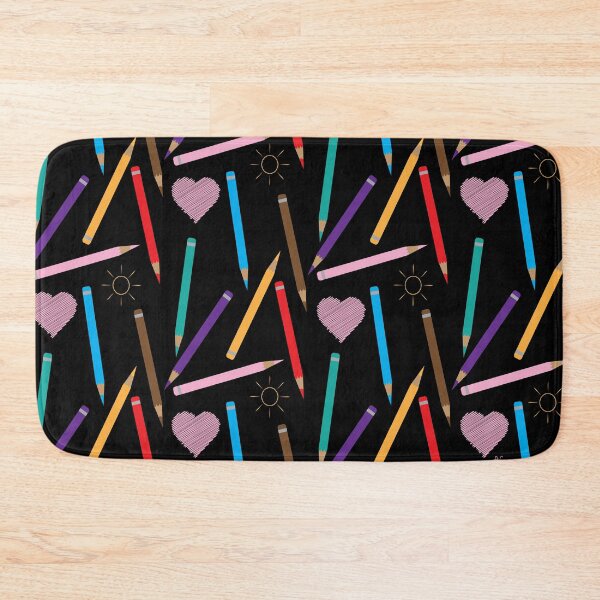 Item preview, Color Pencils Doodle Pattern designed and sold by iCraftCafe.