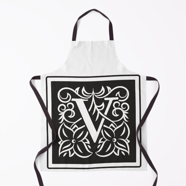 Item preview, Art Nouveau Letter V, Monogram Letter Ornament, Ornamental Letter V, Art Deco designed and sold by PROMEN Creativity.