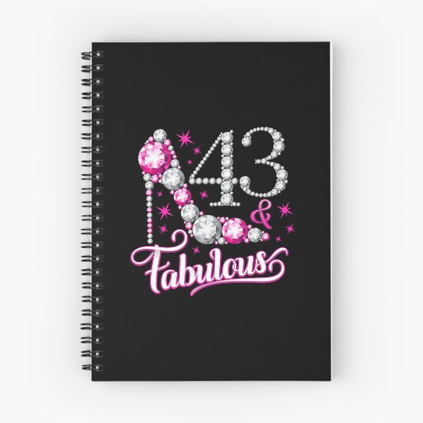 Item preview, 43rd Birthday. 43 & Fabulous lady’s designed and sold by iclipart.