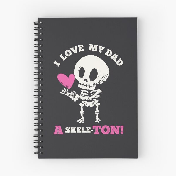Item preview, Spooky Father's Day - I love my Dad a skeleton designed and sold by abowersock.