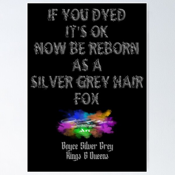Item preview, If you dyed it's okay now be reborn as a silver grey here fox  [Drak logo for dark top] designed and sold by markyboyce247.