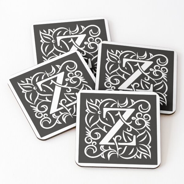 Item preview, Art Nouveau Letter Z, Monogram Letter Ornament, Ornamental Letter Z, Art Deco designed and sold by PROMEN Creativity.