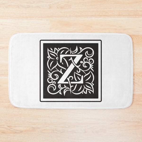 Item preview, Art Nouveau Letter Z, Monogram Letter Ornament, Ornamental Letter Z, Art Deco designed and sold by PROMEN Creativity.