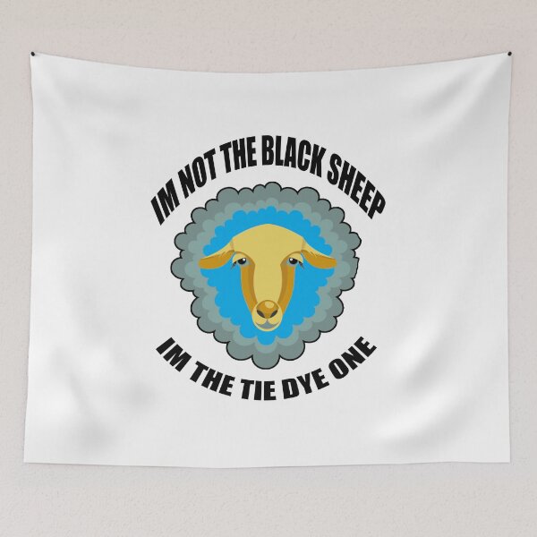Item preview, im not the black sheep im the tie dye one designed and sold by stylechoc.