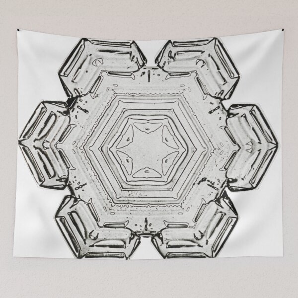 Item preview, Macro Snowflake Photo #9 by Wilson Alwyn Bentley designed and sold by Happy-Trails.