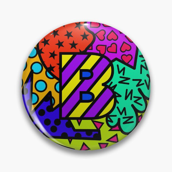 Item preview, Alphabet Series - Letter B - Bright and Bold Initial Letters designed and sold by Jocelyn Sperduto Art.