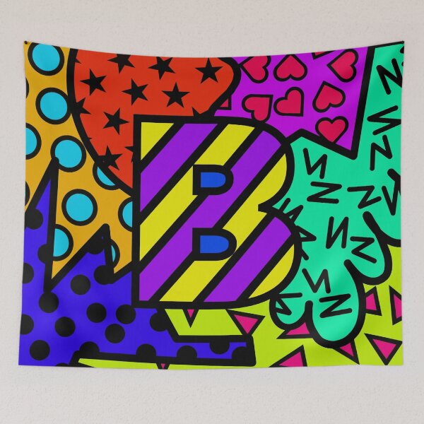 Item preview, Alphabet Series - Letter B - Bright and Bold Initial Letters designed and sold by Jocelyn Sperduto Art.