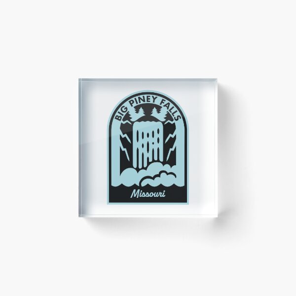 Item preview, Big Piney Falls Missouri designed and sold by HalpinDesign.