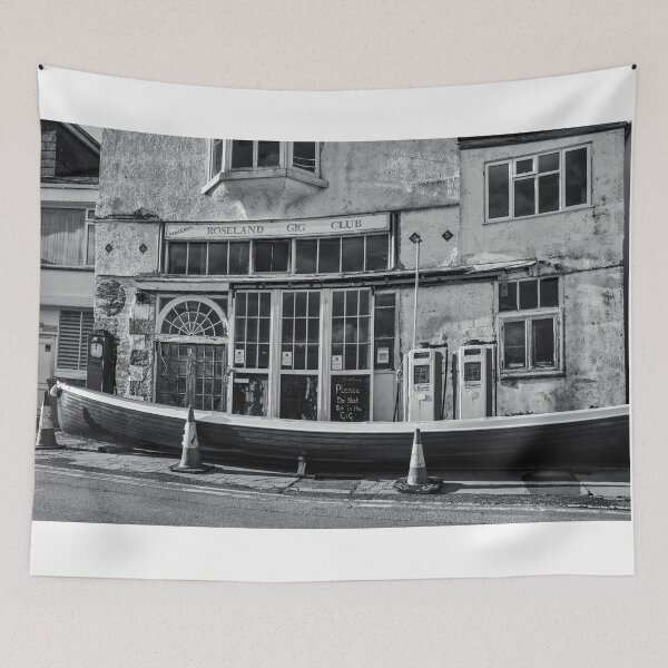 Item preview, Roseland Gig Club, St Mawes, Cornwall, Monochrome designed and sold by MaclarenPhoto.