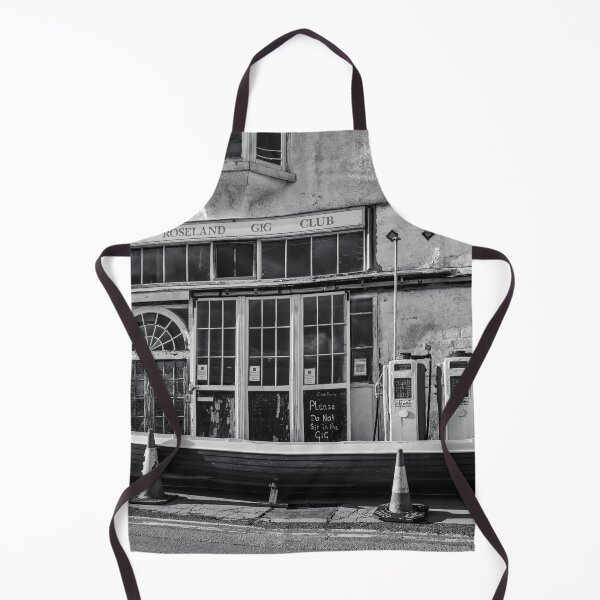 Item preview, Roseland Gig Club, St Mawes, Cornwall, Monochrome designed and sold by MaclarenPhoto.