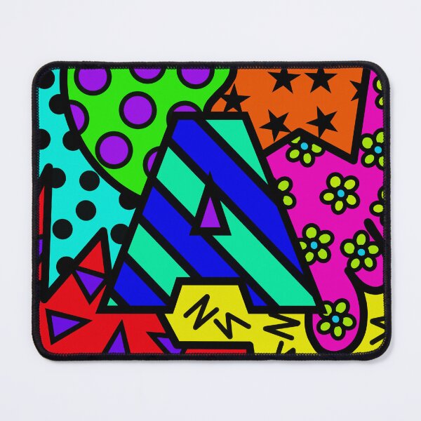 Item preview, Alphabet Series - Letter A - Bright and Bold Initial Letters designed and sold by Jocelyn Sperduto Art.