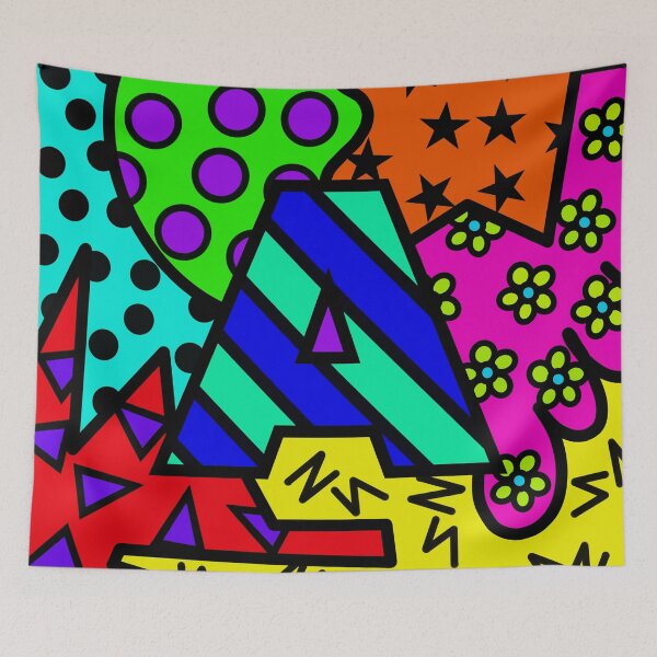 Item preview, Alphabet Series - Letter A - Bright and Bold Initial Letters designed and sold by Jocelyn Sperduto Art.