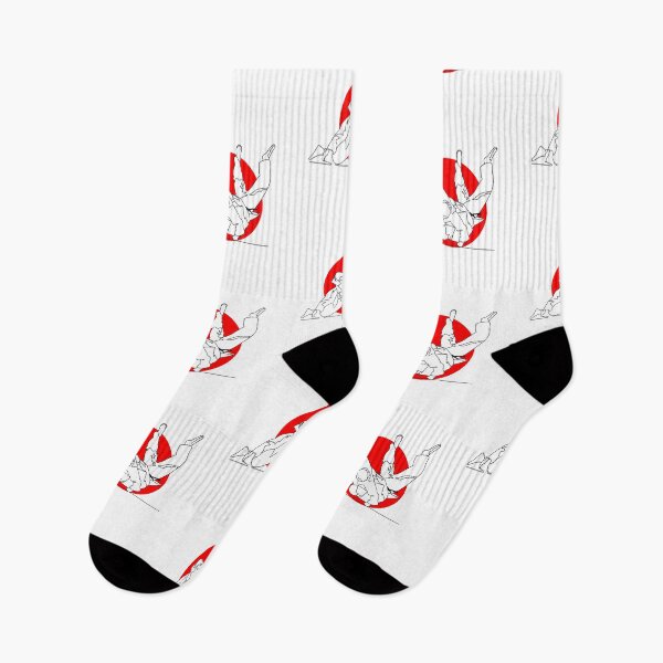 Item preview, Japan Judo sport minimalism drawing  designed and sold by Blondiabshop.
