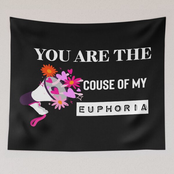 Item preview, YOU ARE THE CAUSE OF MY  EUPHORIA designed and sold by ZubiyaArt.