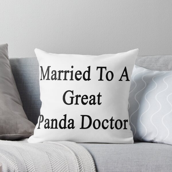 Item preview, Married To A Great Panda Doctor  designed and sold by supernova23.
