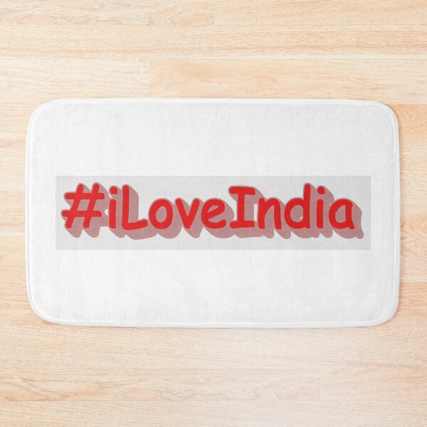Item preview, "#iLoveIndia" Cute Design. Buy Now designed and sold by Health And Fitness Posts e-Store.
