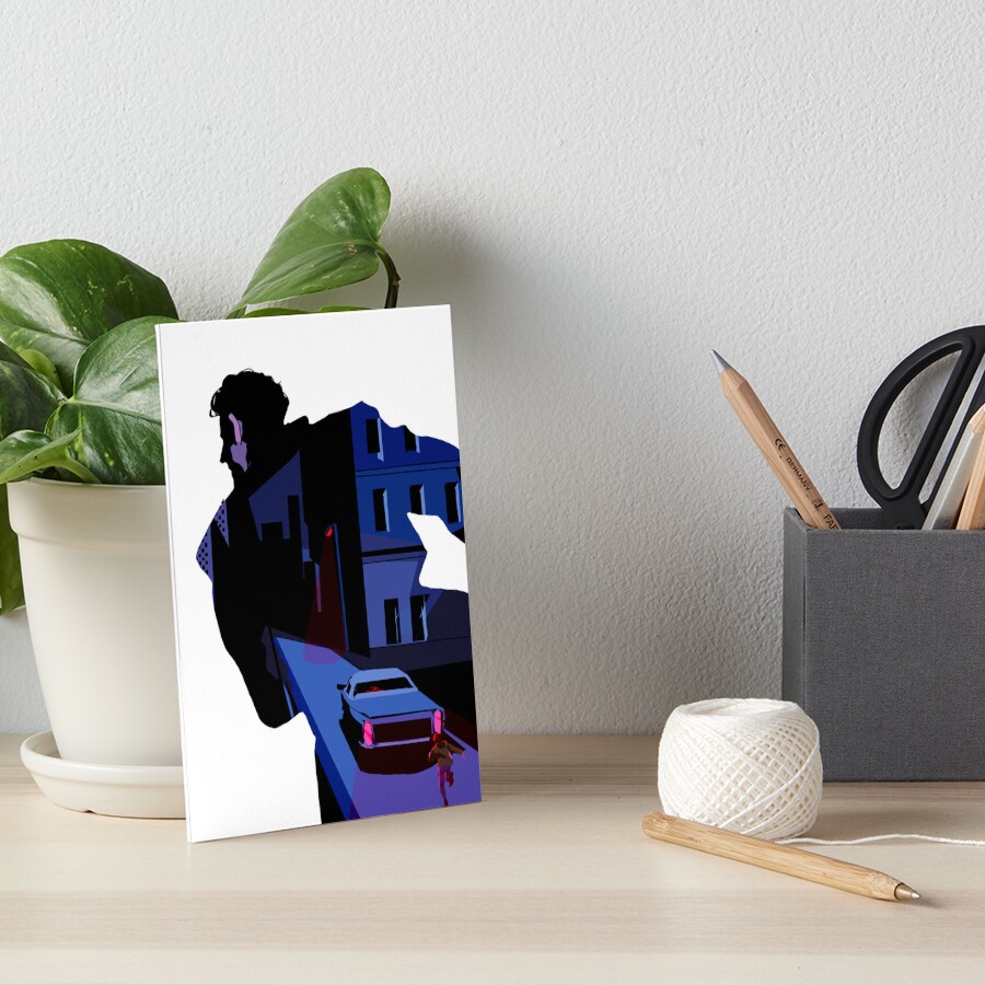 "Chasing tail lights" Art Board Print for Sale by Eggery Redbubble