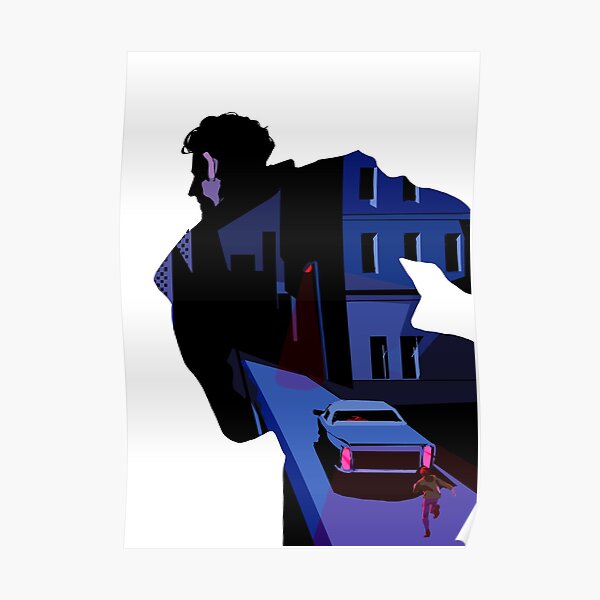 "Chasing tail lights" Poster for Sale by Eggery Redbubble