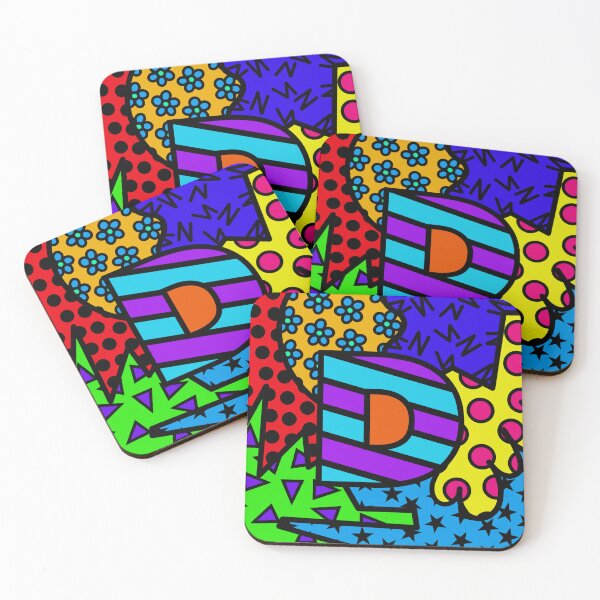 Item preview, Alphabet Series - Letter D - Bright and Bold Initial Letters designed and sold by Jocelyn Sperduto Art.