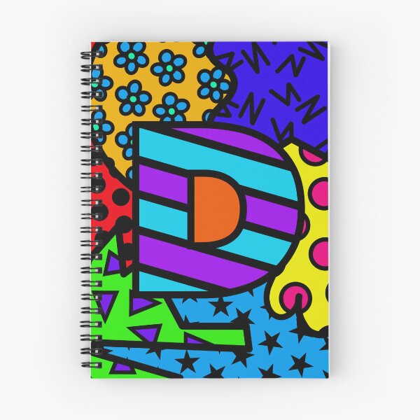 Item preview, Alphabet Series - Letter D - Bright and Bold Initial Letters designed and sold by Jocelyn Sperduto Art.