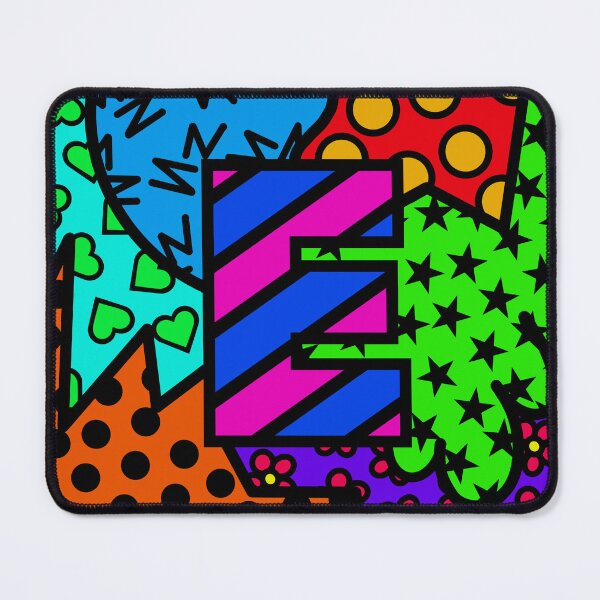 Item preview, Alphabet Series - Letter E - Bright and Bold Initial Letters designed and sold by Jocelyn Sperduto Art.