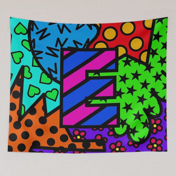 Item preview, Alphabet Series - Letter E - Bright and Bold Initial Letters designed and sold by Jocelyn Sperduto Art.