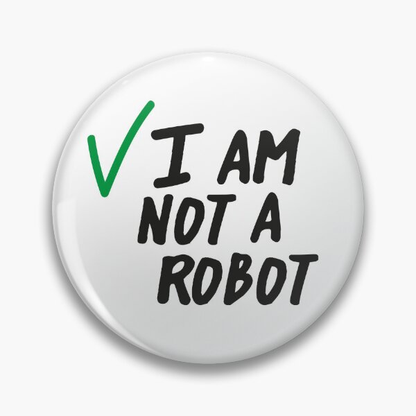 Item preview, i am not a robot designed and sold by Elisvass.