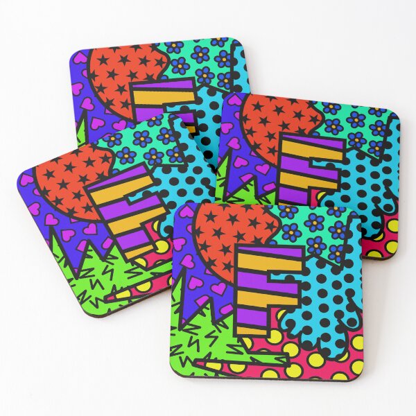 Item preview, Alphabet Series - Letter F - Bright and Bold Initial Letters designed and sold by Jocelyn Sperduto Art.