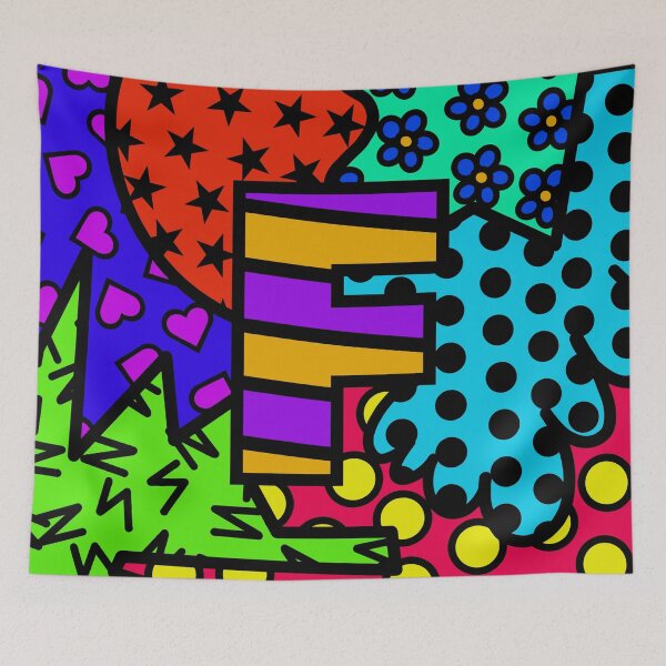 Item preview, Alphabet Series - Letter F - Bright and Bold Initial Letters designed and sold by Jocelyn Sperduto Art.