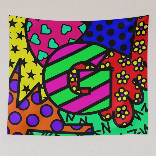 Item preview, Alphabet Series - Letter G - Bright and Bold Initial Letters designed and sold by Jocelyn Sperduto Art.