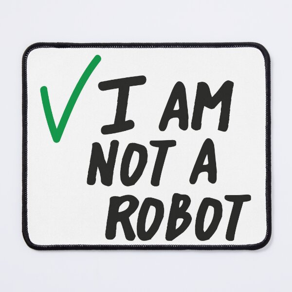 Item preview, i am not a robot designed and sold by Elisvass.