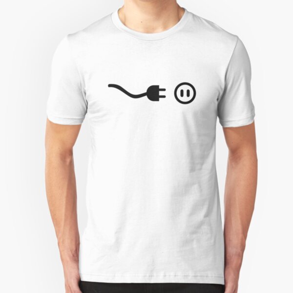 Plug Outlet Slim Fit T-Shirt