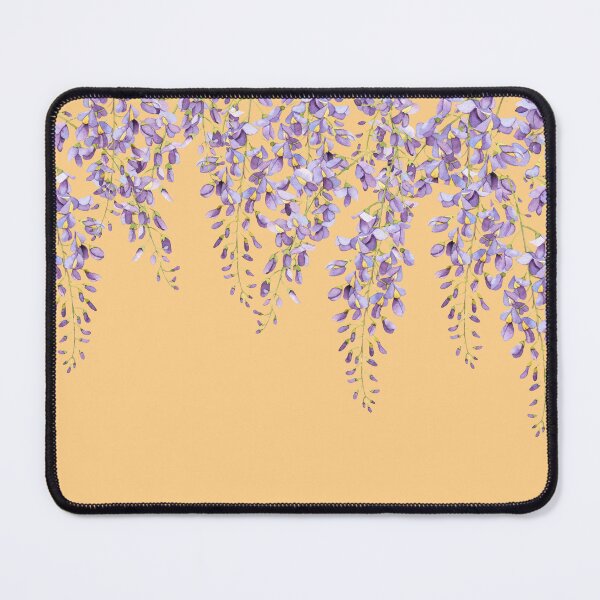 Item preview, Pastel wisteria with peachy background designed and sold by ninachax.