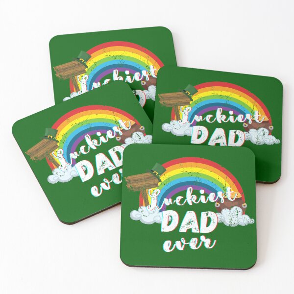 Item preview, Luckiest dad Ever St Patricks Day T-Shirt School Gift T-Shirt designed and sold by yococo.