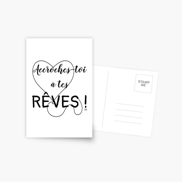 Des mots en partage (24) Carte postale