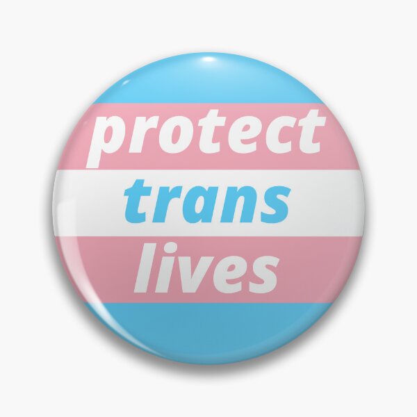 Item preview, protect trans lives designed and sold by Lav Walsh.