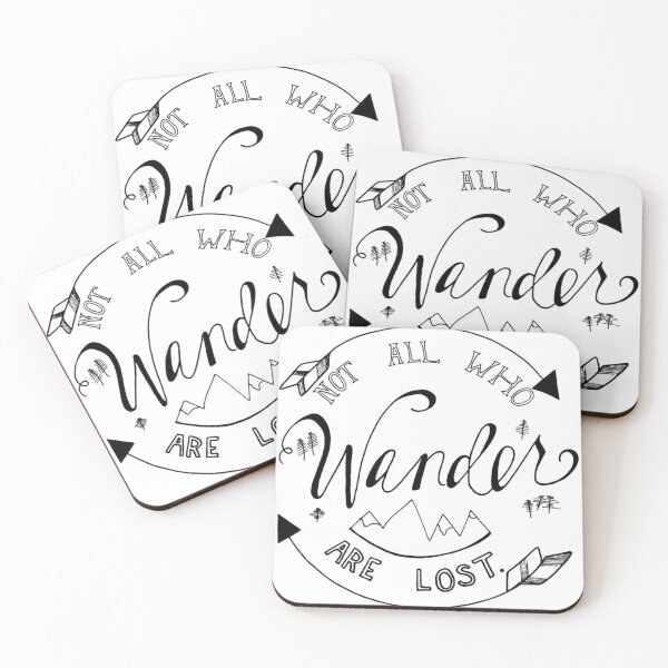 Item preview, Not all that wander are lost designed and sold by TheArtPoint.