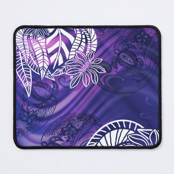 Item preview, Vintage Hawaiian Astract Turtle And Waves 106 designed and sold by sunnthreads.