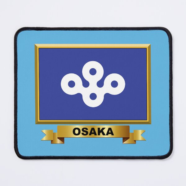 Item preview, OSAKA PREFECTURE Flag Gifts, Masks, Stickers & Products (18) designed and sold by mpodger.