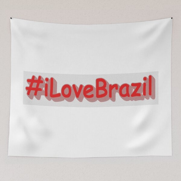 Item preview, "#iLoveBrazil" Cute Design. Buy Now designed and sold by Health And Fitness Posts e-Store.